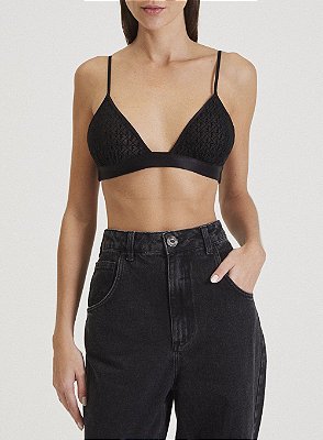 TOP FORUM ESTAMPADO - PRETO