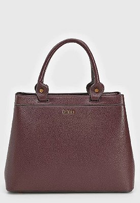 BOLSA SANTA LOLLA TOTE TIRACOLO ESTRUTURADA GRANDE - BORDO
