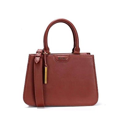 BOLSA SANTA LOLLA TOTE MARROM ALÇA REMOVÍVEL - NUTS