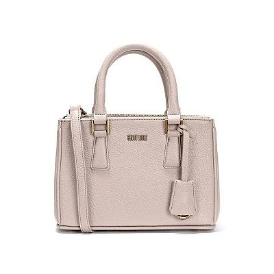 BOLSA SANTA LOLLA TOTE FLOATER DUAS ALÇAS MEDIA -STONE