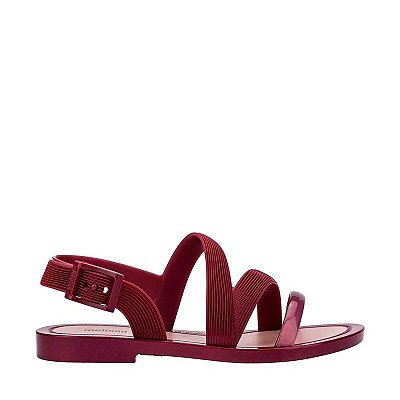 SANDALIA MELISSA WARM SANDAL - VERMELHO ROSA METALIZADO
