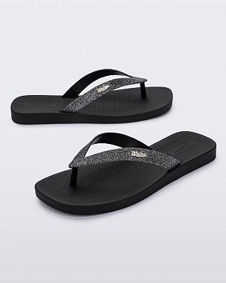 MELISSA SUN LONG BEACH II- PRETO PRATA