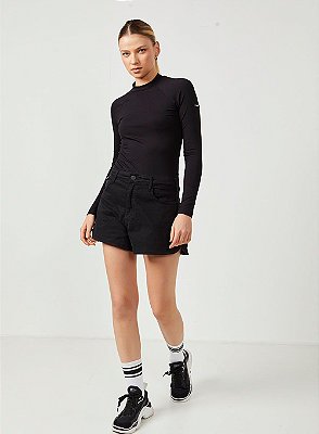 BLUSA COLCCI MANGA LONGA - PRETO