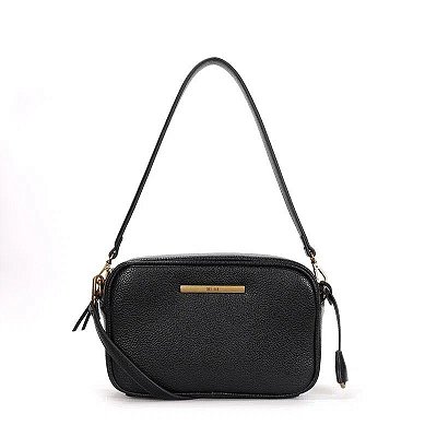 BOLSA SANTA LOLLA TIRACOLO MEDIA ALÇA FINA - PRETO