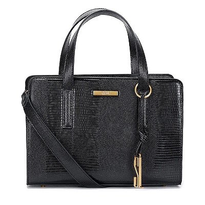 BOLSA SANTA LOLLA TOTE TEXTURIZADA GRANDE - PRETO