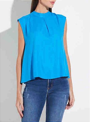 BLUSA FORUM - AZUL ALYA