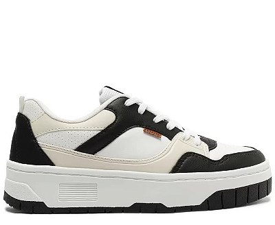 TENIS ANACAPRI ESTRUTURA EMMA-BRANCO PRETO