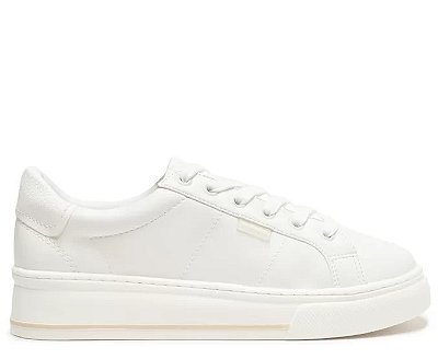 TENIS ANACAPRI SOLA ALTA LISTRA -BEGE BRANCO