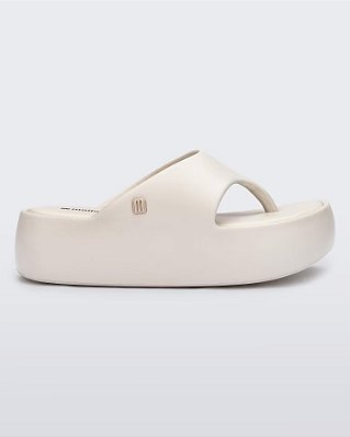 CHINELO MELISSA FREE PLATFORM THONG- BEGE