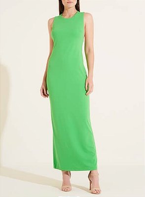 VESTIDO FORUM -VERDE VEGAN