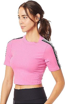 CROPPED COLCCI SPORT  CANELADO - ROSA
