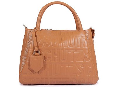 BOLSA SCHUTZ GIFTS ASTEC- MARROM