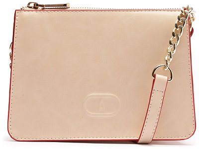 BOLSA ANACAPRI PEQUENA WORK CREAM