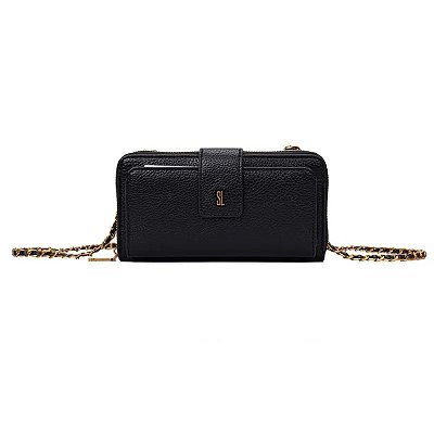CARTEIRA SANTA LOLLA FLOATER PRETO PRETO