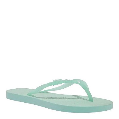 CHINELO SANTA LOLLA FLIP FLOP BORRACHA VERDE BERILO