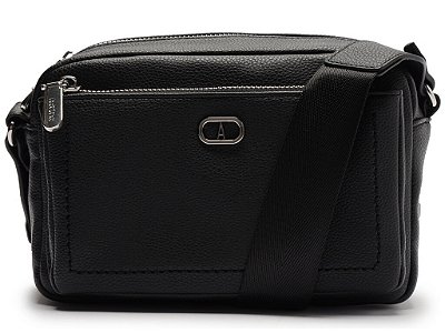BOLSA ANA CAPRI TIRACOLO MEDIA FLOATER GORGURAO PRETO