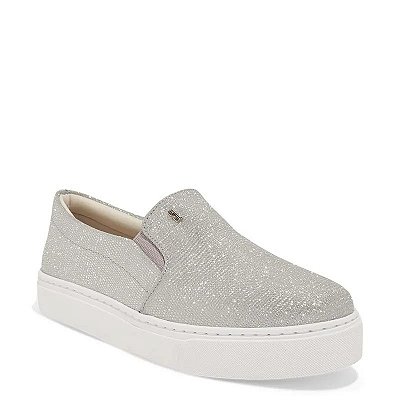 SLIP ON SANTA LOLLA SHINY LIZARD BRILHO PRATA