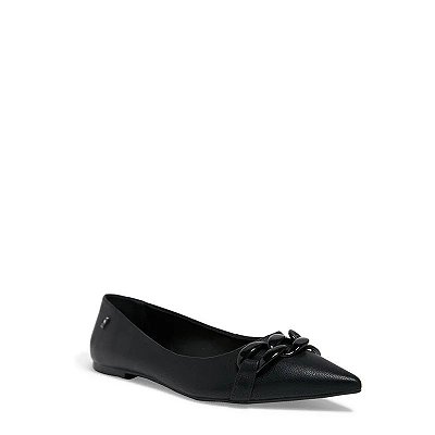 SAPATILHA SANTA LOLLA NAPA SOFT BICO FINO CORRENTE PRETO