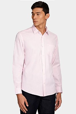 CAMISA ARAMIS REG ALGODAO MESCLA LOTTE CAQUI