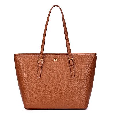 BOLSA DEGALLS SHOPPER GRANDE ESTRUTURADA CARAMELO