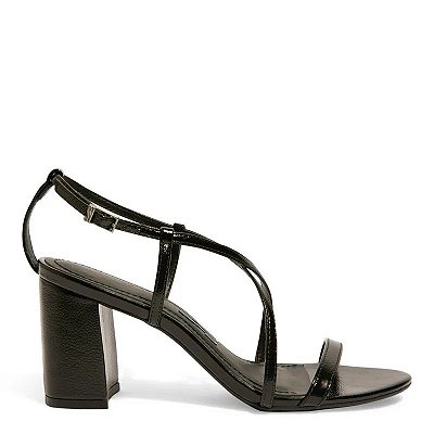 SALTO SANTA LOLLA BLOCO METALLIC SOFT-PRETO
