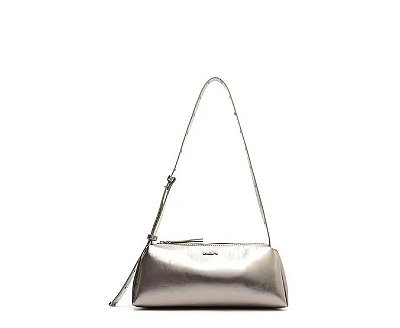 BOLSA ANACAPRI TIRACOLO MÉDIA EVERDAY -PRATEADA