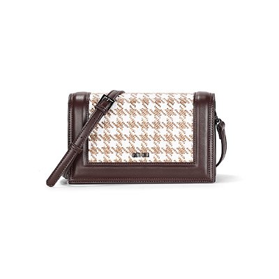 BOLSA SANTA LOLLA TRAMADO - DOCE DE LEITE