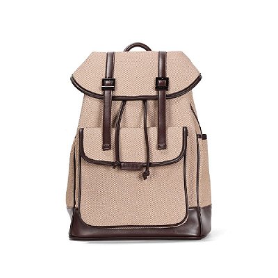 MOCHILA SANTA LOLLA CANVAS - MARROM