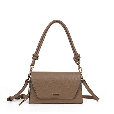 BOLSA SANTA LOLLA FLOATER DUAS ALÇAS - CINZA