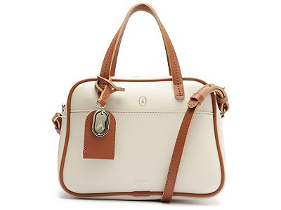 BOLSA ANACAPRI FOLK - CREME
