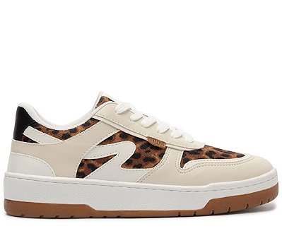 TÊNIS ANACAPRI STREET RECORTES EMILIE - ANIMAL PRINT