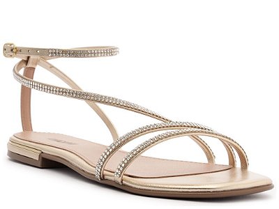 RASTEIRA ANACAPRI TIRAS FINAS GLAM OURO CRISTAL