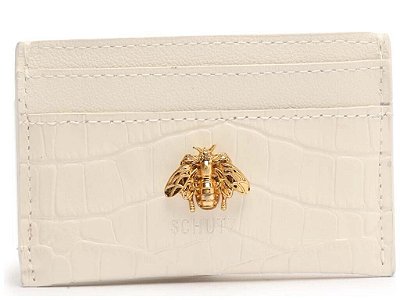 CARTEIRA SCHUTZ PREMIUM PEQUENA COURO SUGAR WHITE