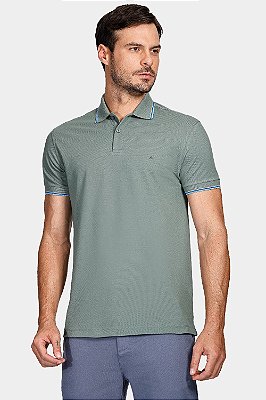 POLO BASICA ARAMIS VERDE FLORESTA C MAR
