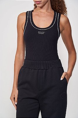 REGATA CANELADA COLCCI SPORT PRETO