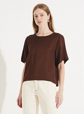 CAMISETA FORUM MARROM NOBUCK