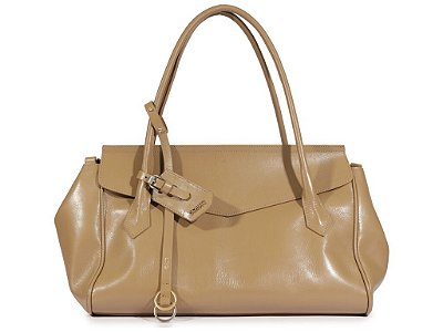 BOLSA SCHUTZ MEDIA COURO WARM SAND