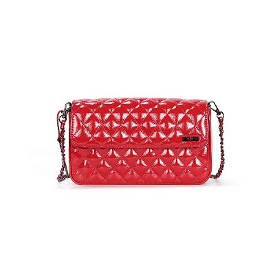 BOLSA SANTA LOLLA GLOSSY PEPPER RED