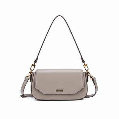 BOLSA BAGUETE SANTA LOLLA CINZA