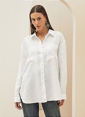 CAMISA FORUM LINHO 58529 OFF SHELL