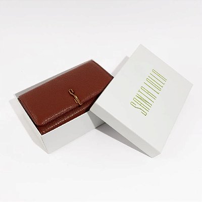 BOLSA CARTEIRA SANTA LOLLA FLOATER MARROM