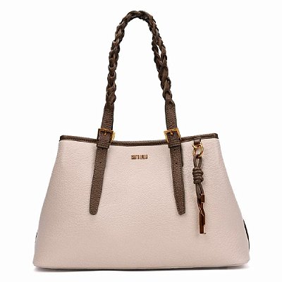 BOLSA SANTA LOLLA  FLOATER BEGE CLARO