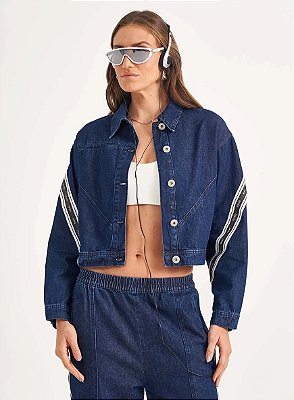 JAQUETA JEANS COLCCI SPORT AZUL INDIGO