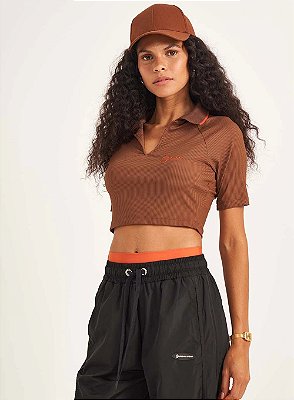 BLUSA COLCCI CANELADA - MARROM VOSTOK