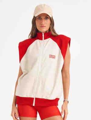 COLETE COLCCI SPORT MOLETOM - VARIANTE