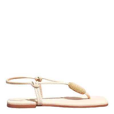 RASTEIRA SANTA LOLLA NAPA SOFT BICO QUADRADO OFF WHITE