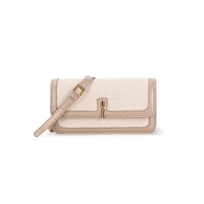 BOLSA SANTA LOLLA PEQUENA CANVAS BEGE TRANSVERSAL