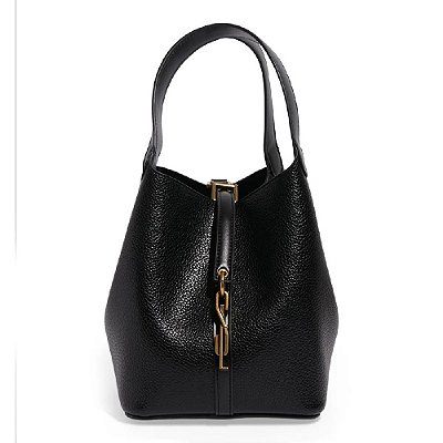 BOLSA SANTA LOLLA BUCKET PRETA ALÇA DE OMBRO