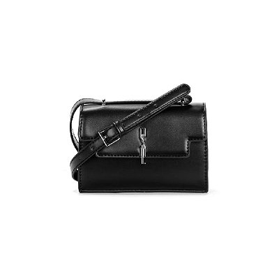 BOLSA SANTA LOLLA SOFT PRETA ALÇA TRANSVERSAL