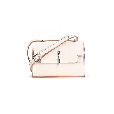 BOLSA SANTA LOLLA SOFT BRANCA ALÇA TRANSVERSAL